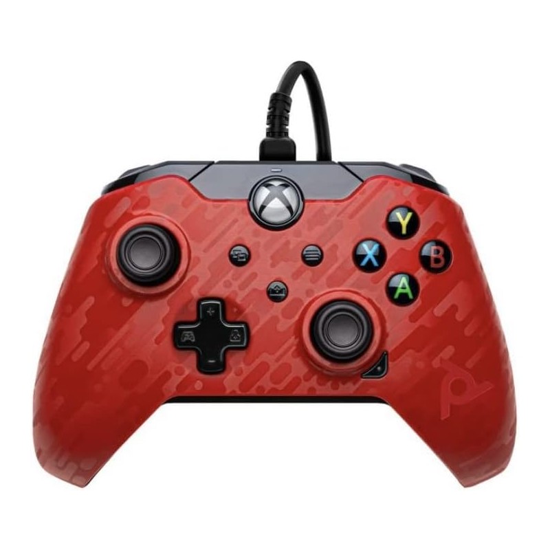 PDP Wired Controller Neon White for Xbox Series X S,