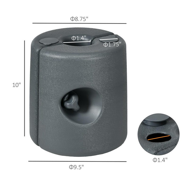 Outsunny Pop up Canopy Weights Set of 4 with Lock