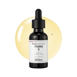 Ampolla PDRN 5 Regen | Cuidado de elasticidad e hidratación | 5% PDRN de salmón, colágeno y ácido hialurónico | Suero coreano para el cuidado de la pi