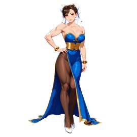 0180 Chun Li Sticker, Waterproof, Laminated, Risque, Street Fighter - 6 in