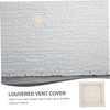 jojofuny 4 Inch Outdoor Airflow Vent Cover Rustproof Dryer Vent