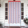 4th of July Decorations 3 Pack Foil Fringe Garland Tinsel