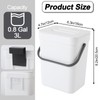 JWKDXH 0.8 Gallon/3l Compost Bin Kitchen, for Use on Countertops