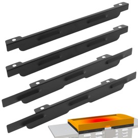 Wind Guard for 36'' Griddle, Magnetic Stainless Steel Wind Screen to Protect Flames Compatible with Hood＆Side Shelf, Wind/Sh/ields Grill Griddle Accessories(COLOR:Black)