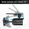 WaitScher Solar Lights Outdoor Motion Sensor IP67 Waterproof 360° Rotatable