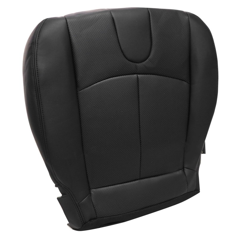 Priprilod Graphite Black Perforated Leather Driver Side Bottom Replacement seat