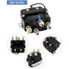 QWORK Solenoid Relay, 12V 250A Winch Relay Solenoid Replacement Contactor