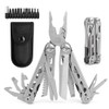 28 en 1 Multiherramienta Alicates de Acero Inoxidable con Funda,