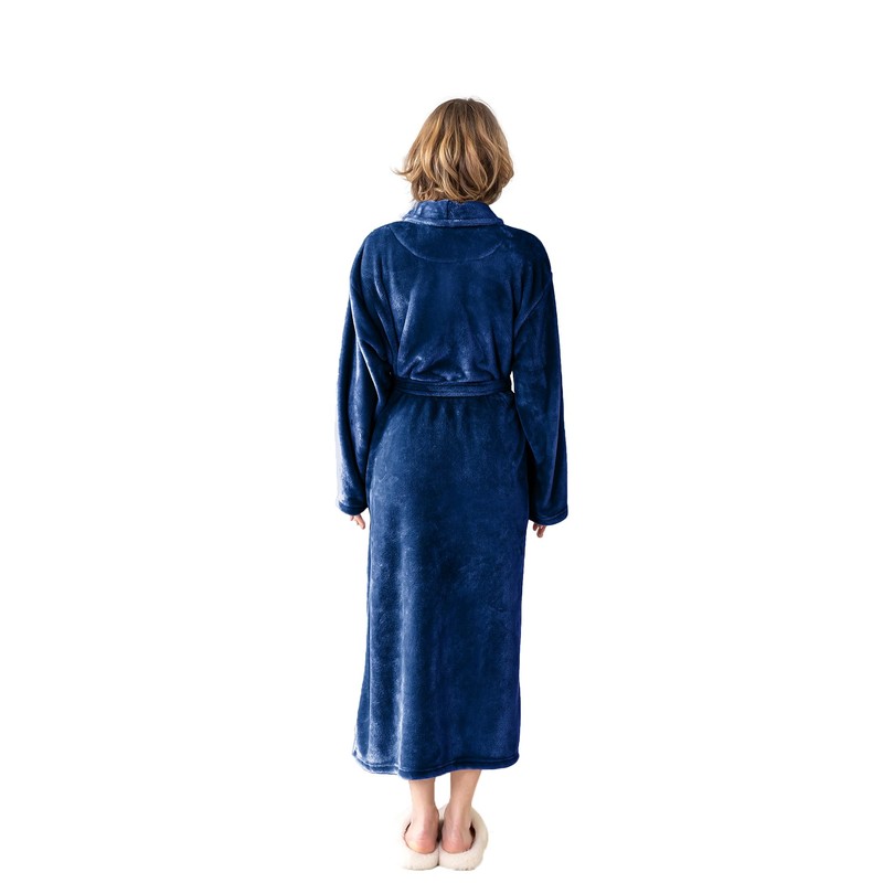 KORBLISS Robes for Women – Premium Plush Fleece Long Bathrobe