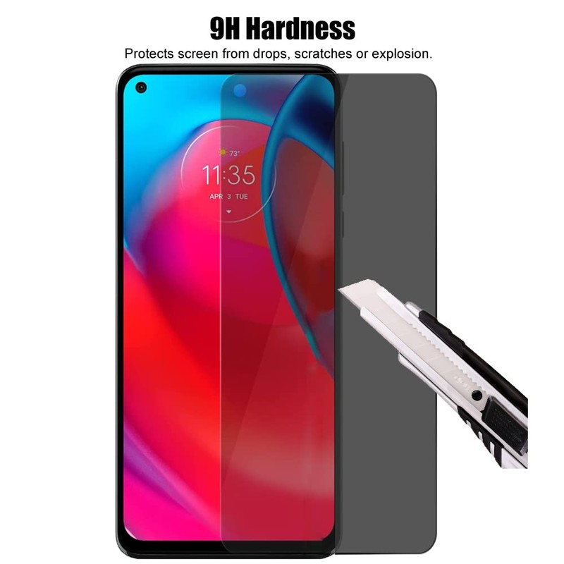 UZWZW 3 Pack Privacy Screen Protector for Motorola Moto G