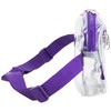Fuel Transparent Clear See Through Fanny Pack Waist Bag Adjustable
