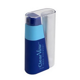 for Clear View Lens Cleaner Kit - Travel Size, Integrated Cloth and Cleaner Combination Kit. Compact and Portable, Refillable, Safe for All Lenses, Lens Cleaner Spray + Microfiber Cloth