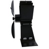 AB Tools 4 Blade Stove Fan Black Heat Powered Fan