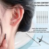 TKKUY 31 Pcs Ear Piercing Kit Ear Disposable Piercing Gun