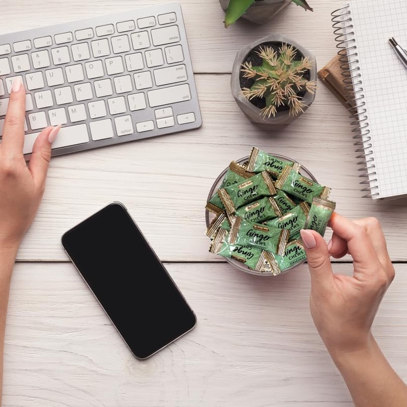 Bali's Best Ginger Chews, Spicy Original Flavor, 5.08 Oz, Individually