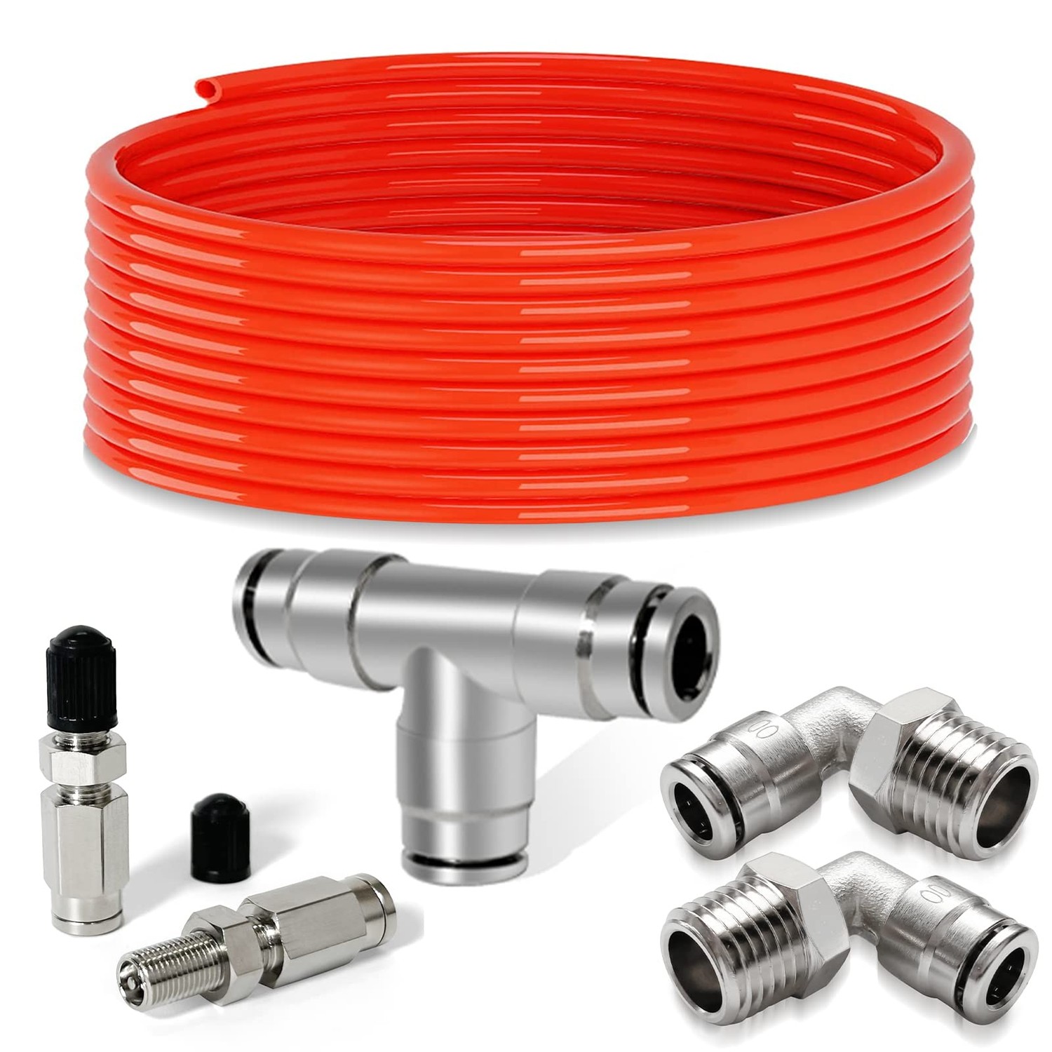 KEIYSHOLCK Air Line Service Kit for Air Spring Bag Suspension Fitting ...