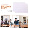 NUOBESTY Dry Erase Cards 30pcs Sentence Strips for Classroom School