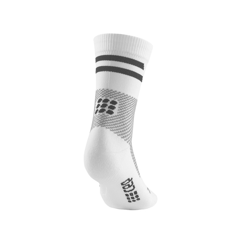 Training Mid Cut Socks, White, Unisex, S