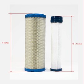 The ROP Shop (2-Pack) AIR FILTER Kit for Hustler 785261, 785279; Hyundai GG1104170