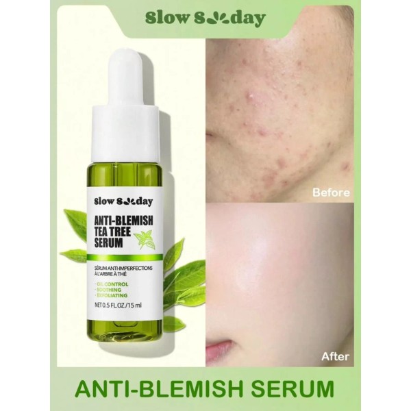 Essential Slow Sunday Anti Blemish Tea Tree Serum For Acne