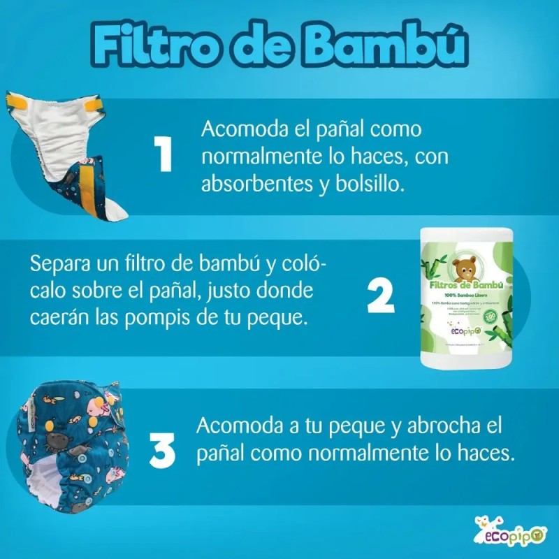 Filtro Rollo Bambú