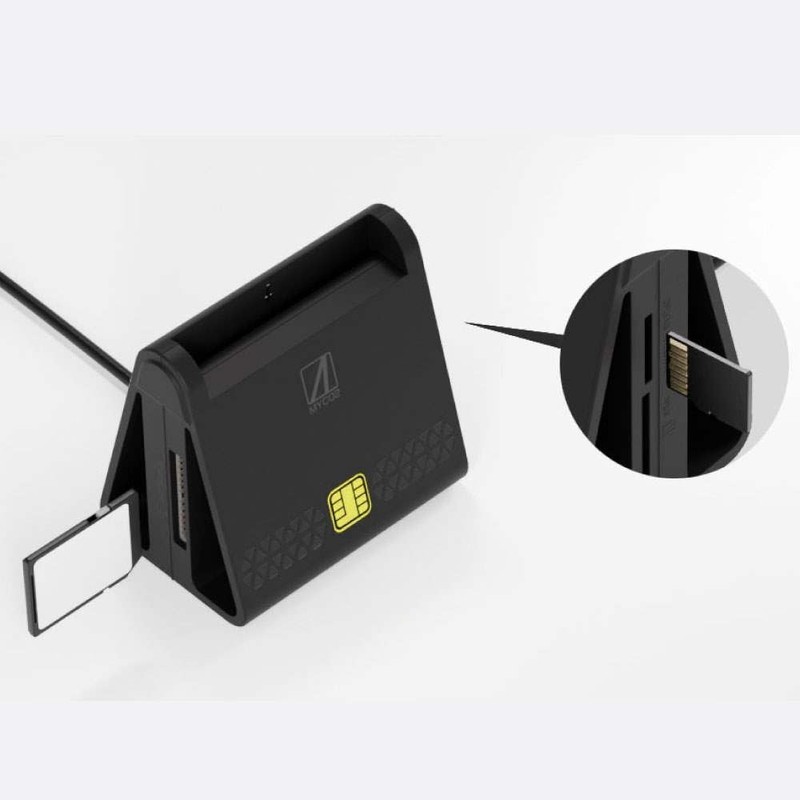 Aeria SD-MYC02-B IC Card Reader, USB Connection, Negative Portal, My