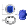 Hsthe Sea 4 Pack Boat Light 12V Round Marine Lamp