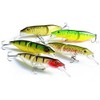 ELBFANG® Wobbler Set | 5 Stück 22g 11cm | Hecht Angeln Kunstköder