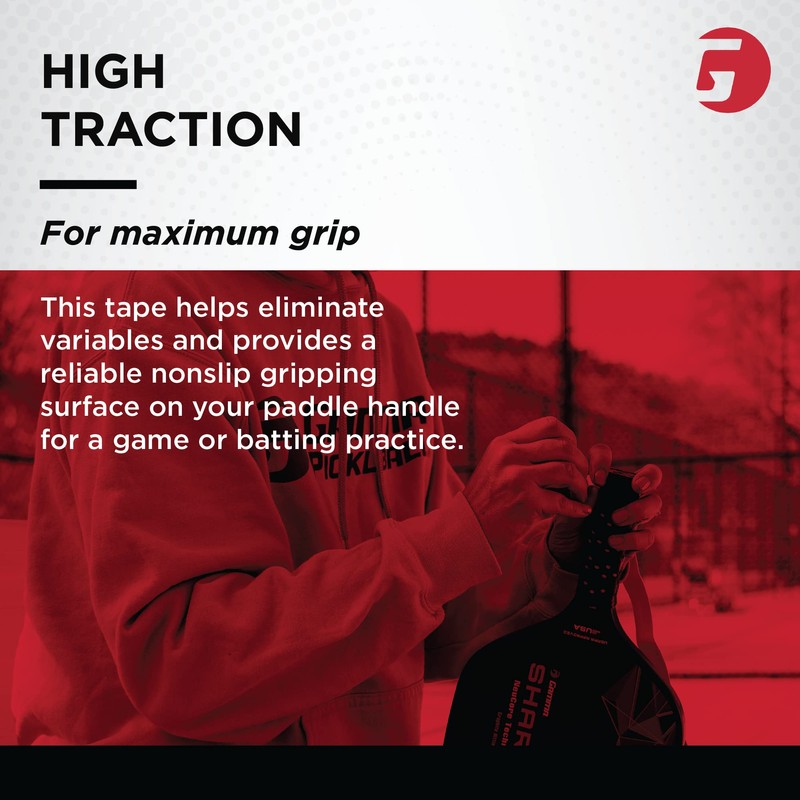 Gamma Honeycomb Cushion Grip for Pickleball Paddles, Moisture-Wicking Pickleball Replacement