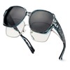 Face Shadow Women's Polarised Over Sunglasses for Glasses Wearers, UV