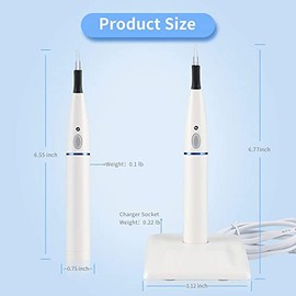 Cortador de encías de dientes de gutapercha inalámbrico Dental cortador de endodoncia + 4 puntas 110 V/220 V (enchufe de EE. UU.)