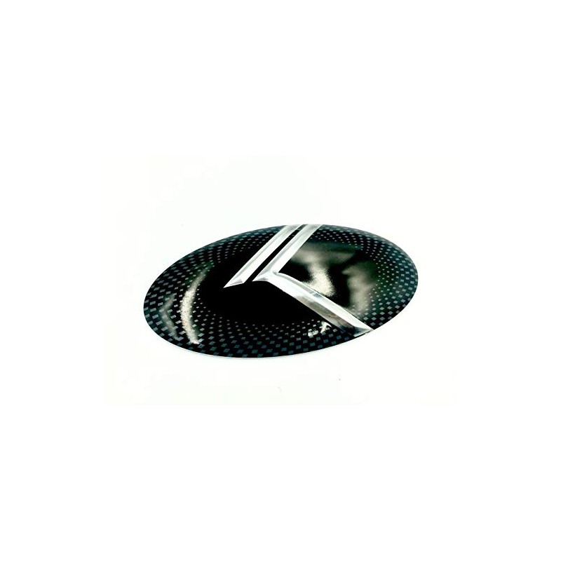 New 2pc Vintage K Metal Skin Emblem Badge Overlay for