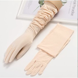 SIQITECH Summer Gloves Women's Summer Gloves Touchscreen Cycling Gloves Sun Protection Running Gloves Breathable Non-Slip Gloves Sun UV Protection Women's Gloves Long Full Finger