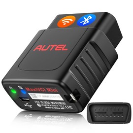 Autel MaxiSys MaxiVCI VCI Mini OBD2 Adapter Connector, 2025 Vehicle Wireless Diagnostic Interface, Work w/Autel Scanner MaxiCOM MK808BT PRO MK808Z-BT MK808K-BT MP808BT Pro MK808S-TS MP808S-TS MK808TS