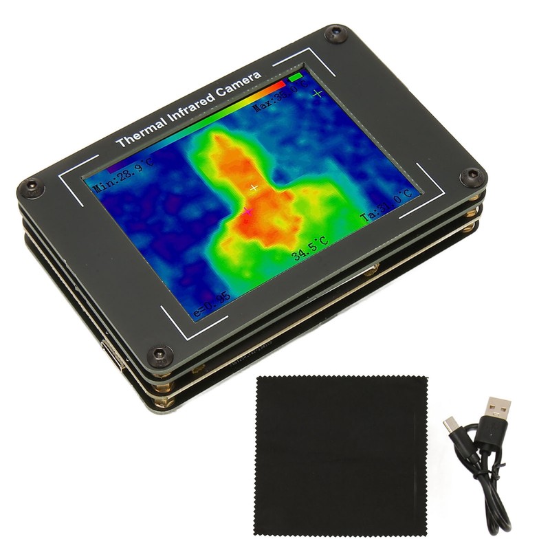 Infrared Thermal Imager 3.4inch LCD Display 1800mAh Rechargeable Infrared Thermal