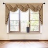ELKCA Double-Sided Chenille Valance for Living Room Coffee Curtains Valance
