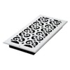 Decor Grates S614W-WH 6" by 14" Painted Wall Register, White