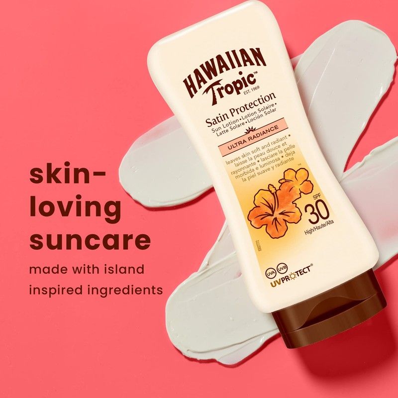 HAWAIIAN TROPIC - Satin Protection | Sun Lotion with Mango