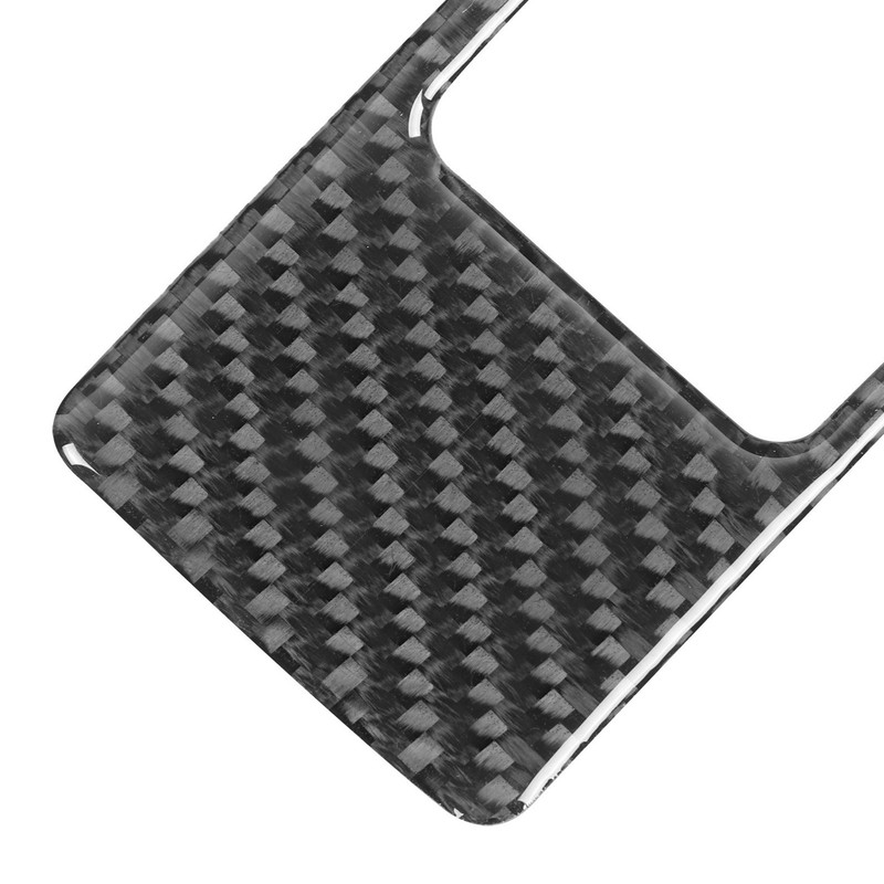 Parking Switch Panel Frame Cover Carbon Fiber Sticker Fit for