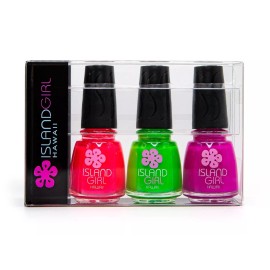 Island Girl® Hawaii 3 Pack Nail Color Set: Bright