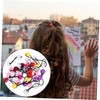 Baluue 20pcs Cute Girls Hair Ties Elastic Ponytail Holders Mixed