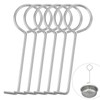 Pack of 6 Drain Key Lifting Hooks, Floor Drain Hooks,