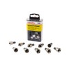 ToolPro Drywall Screw Adapter - 10 Pieces with Interlocking Storage