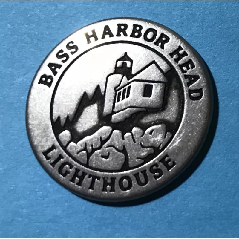 Acadia National Park Bass Harbor Head Lighthouse Token