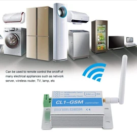 YOUTHINK Mobile Remote Control, GSM SMS Smart Remote Control Home Security System Switch Cl1 GSM 110 240V USA Plug for Home