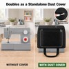 Steadtep 2-in-1 Sewing Machine Carrying Case with Removable Top Cover