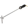 BBQ Fans Cross Branding Iron for Steak, Buns, Wood &