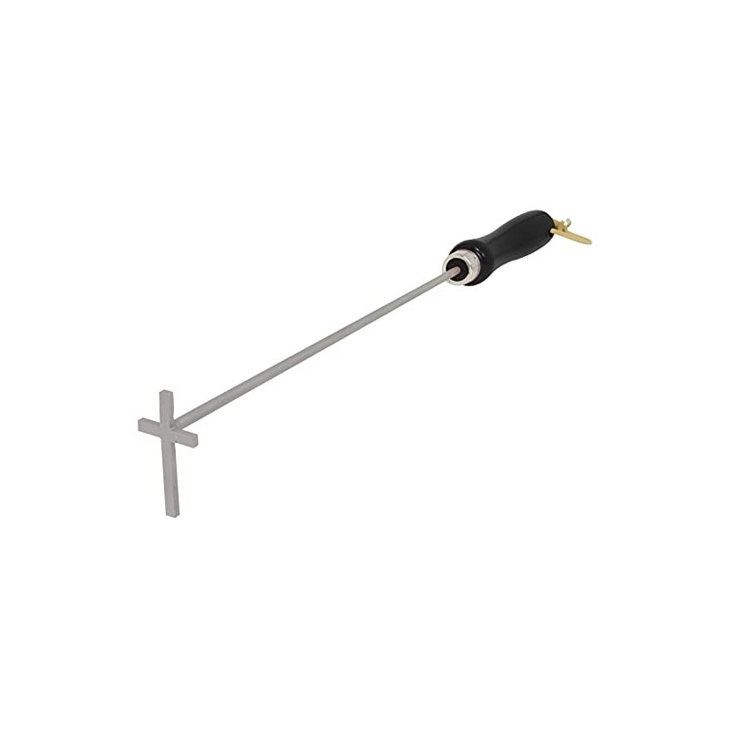 BBQ Fans Cross Branding Iron for Steak, Buns, Wood &