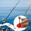 uxcell 20 Pcs Fishing Bells Plastic Clamp Fishing Rod Bite