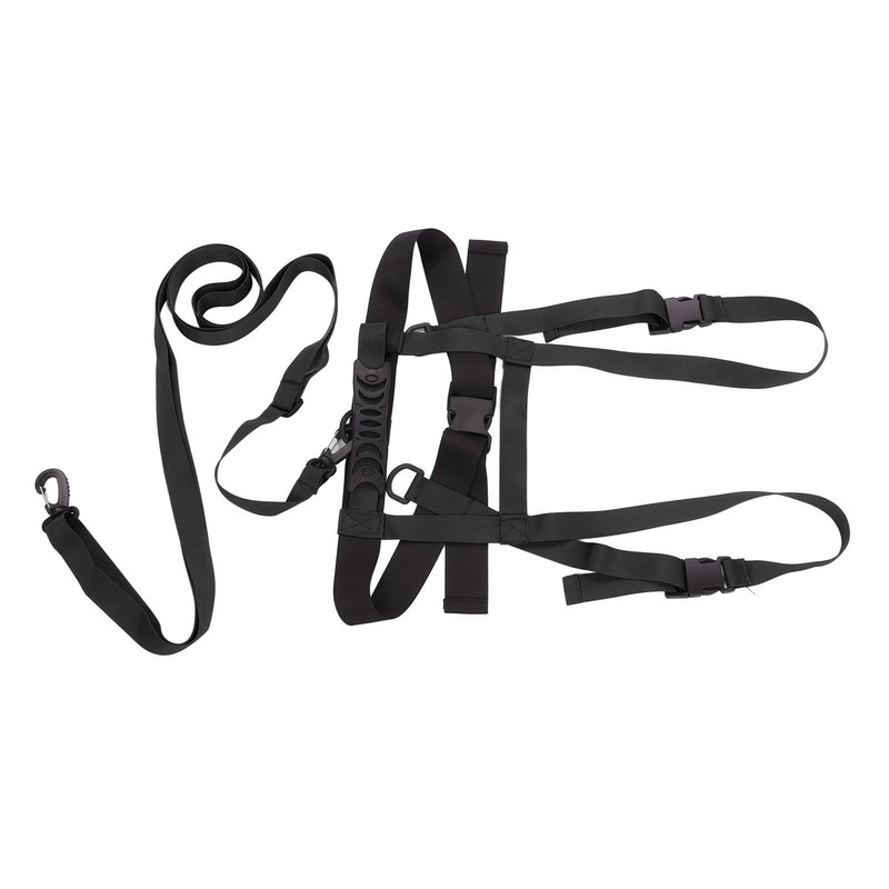 Kids Ski Safety Strap Nylon Plastic Adjustable Ski Training Belt